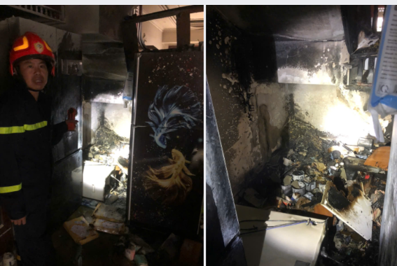 Thông tin về vụ cháy nhà xảy ra tại phường An Dương (quận Lê Chân)